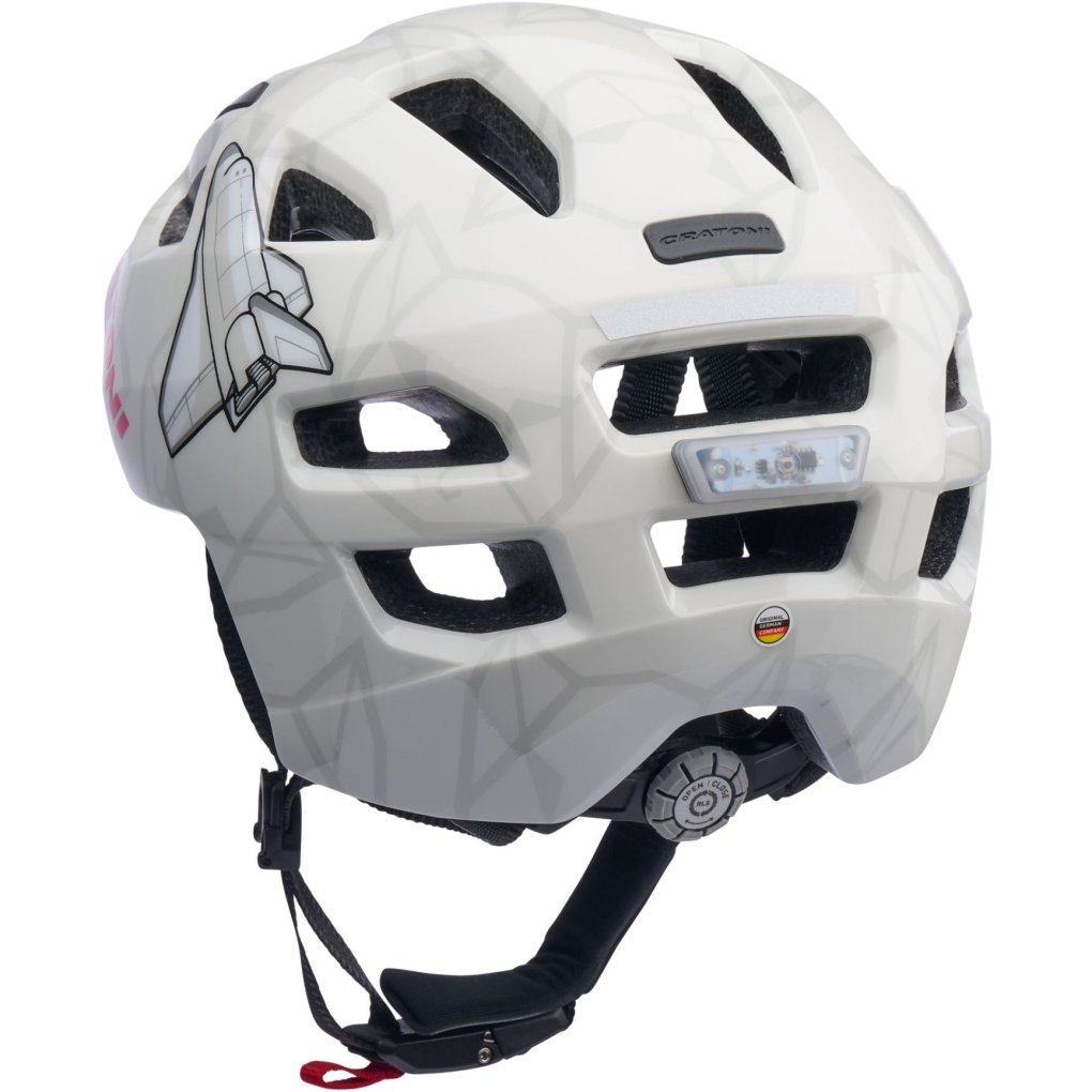 CRATONI Maxster Kids Bike Helmet - rocket grey glossy