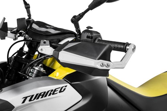 Touratech DEFENSA Expedition Handguards - SilverAPRILIA 660 TUAREG 660 - 2021 - 2026Ref: Trt00127A / 01-415-5651-0