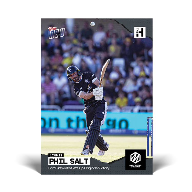 Salt Fireworks Sets Up Originals Victory - THE HUNDRED TOPPS NOW® UK Card #15