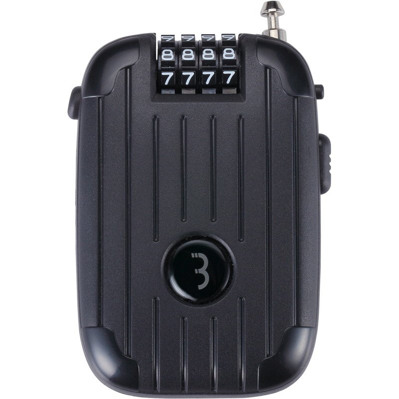 BBB Cycling Minicase XL 180cm Cable Lock BBL-53XL - black