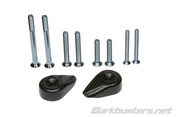 Handlebars Barkbusters Stabilizers Stabilizers of Low External EXTERNE 180gr Noir 2pcs UniversalRef: Brk00049A / 1060823