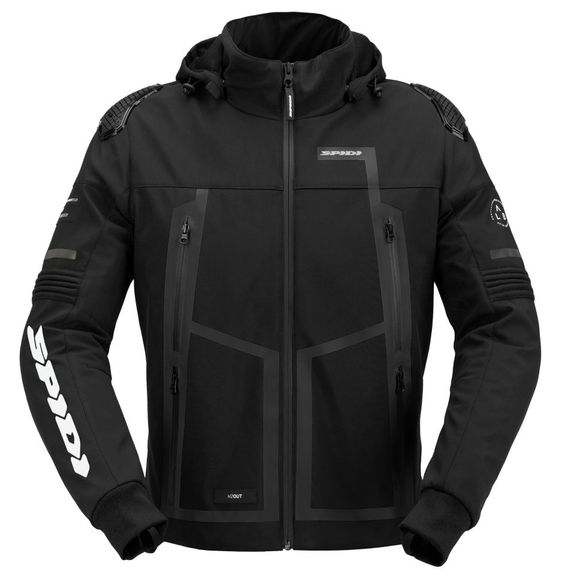 Blouson Moto Spidi HOODIE WARRIOR H2OUT - NoirRef : SPI0753