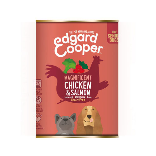 Edgard & Cooper Senior - Chicken & Salmon - 6 x 400g