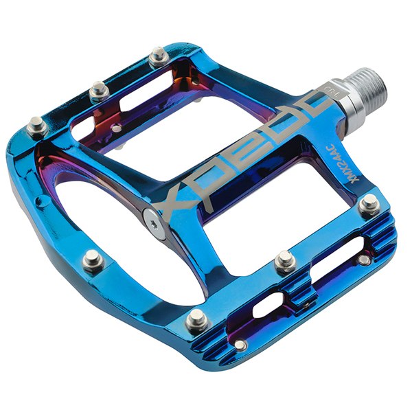 Xpedo Spry+ Flat Pedal - blue ray