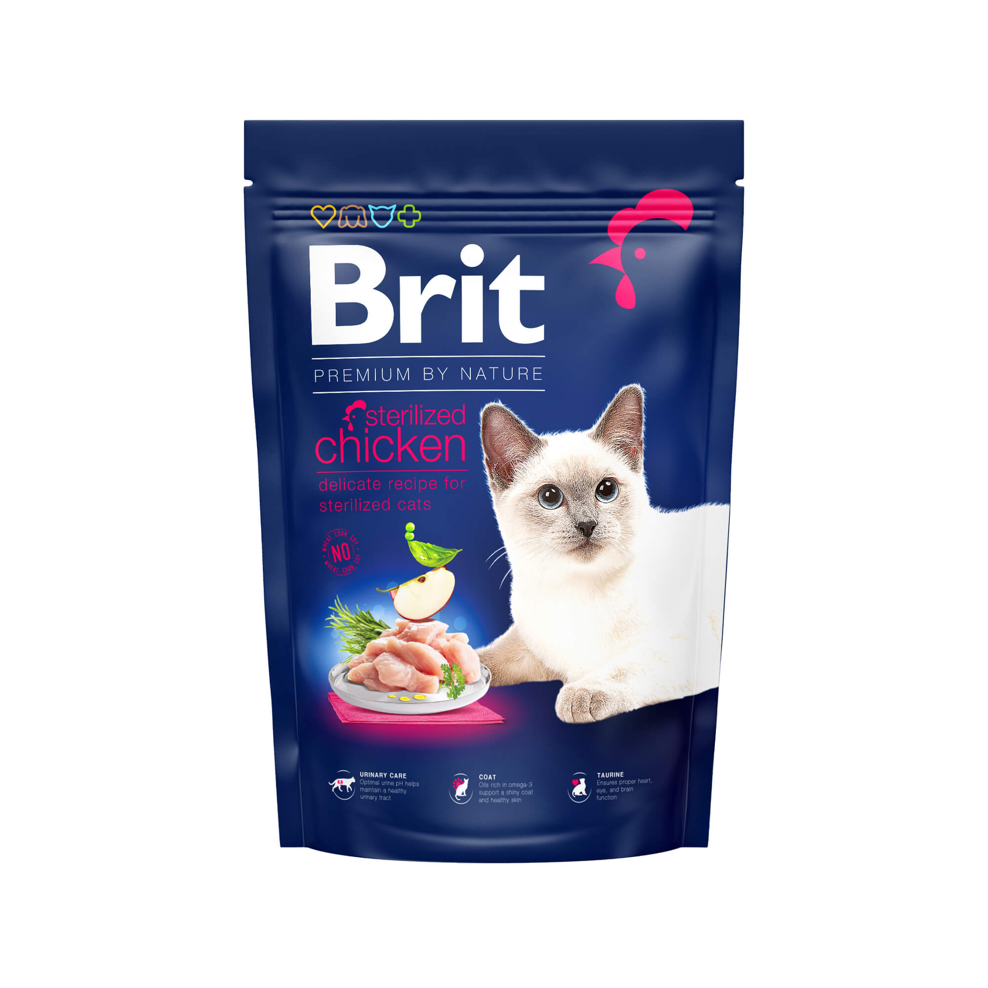 Brit Premium by Nature Cat - Sterilized Chicken - 1.5 kg