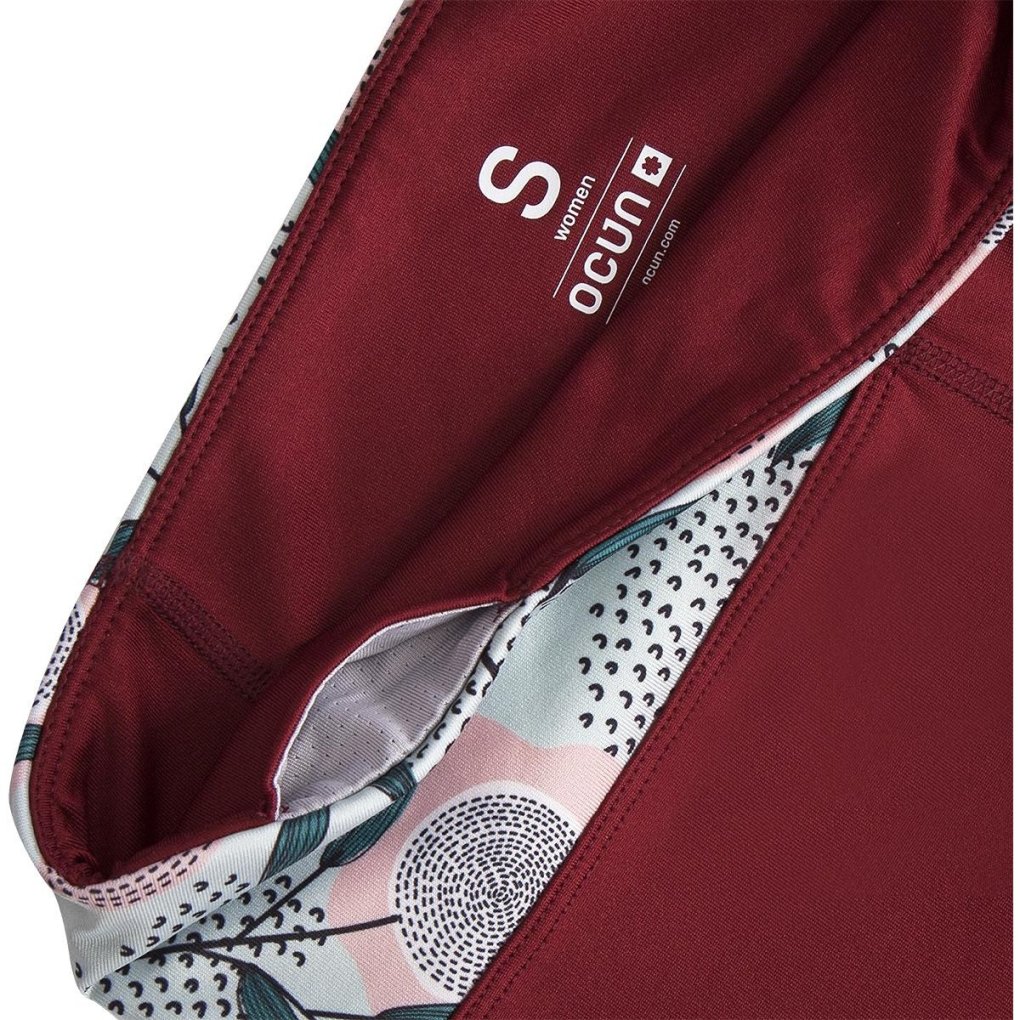 Ocún Rhea Leggings Women - wine merlot