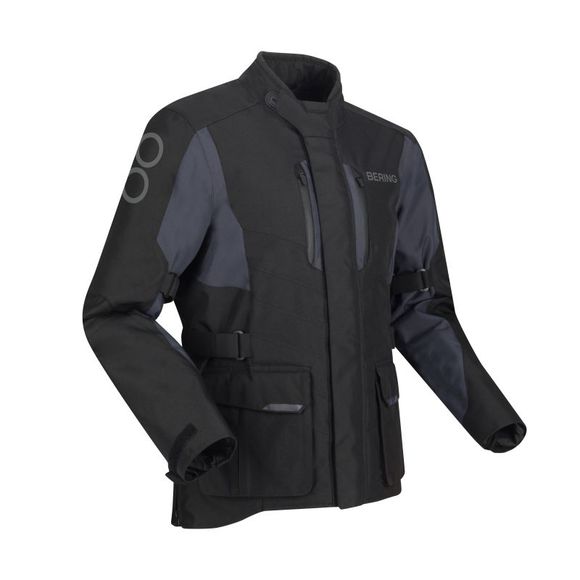 Veste Moto Bering SIBERIA - Noir / GrisRef : BR1568