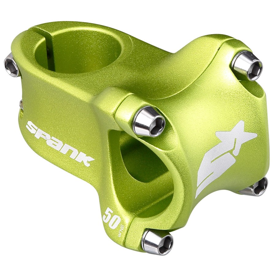 Spank Spike Race 2.0 - 31.8 Stem - shotpeen green