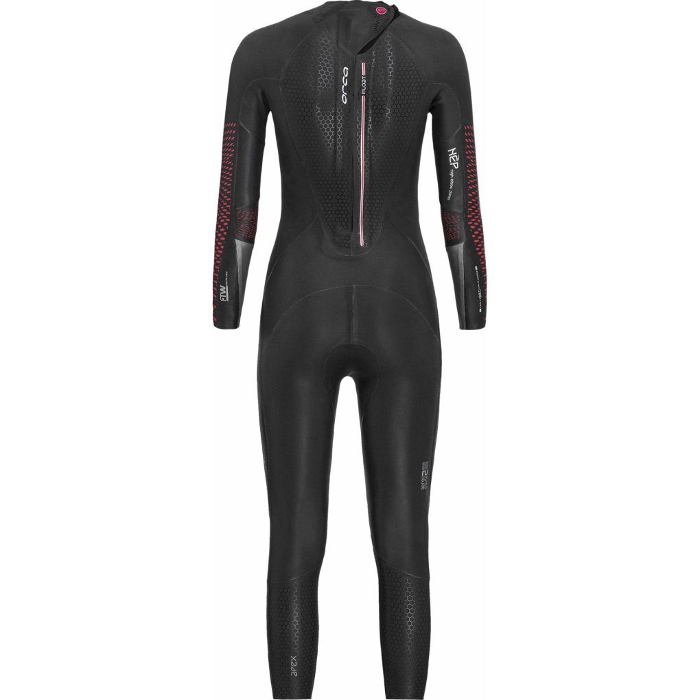 Orca Apex Float Triathlon Wetsuit Women - black/red buoyancy