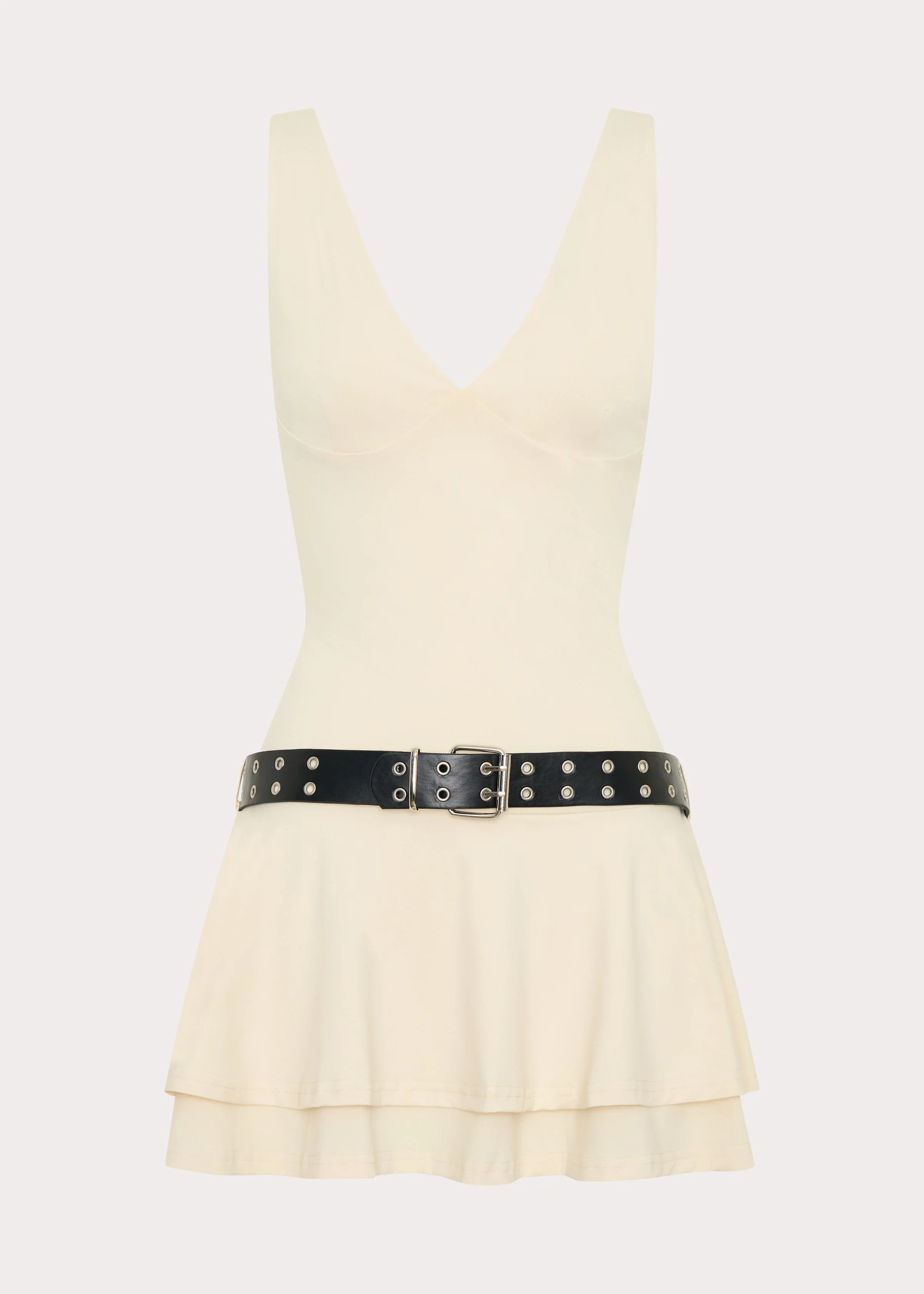 Gold Coast Mini Dress - Yellow