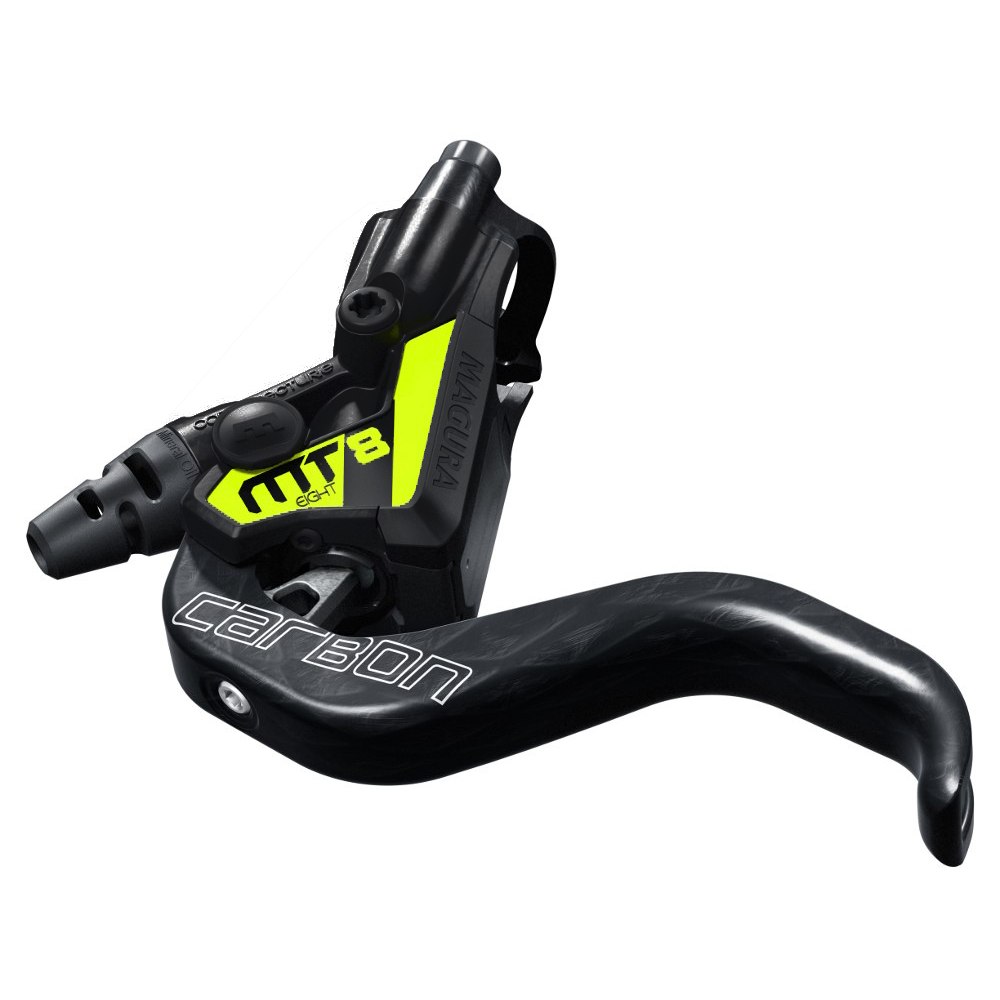 Magura MT8 SL FM Carbon Disc Brake - Flat Mount - carbon / black