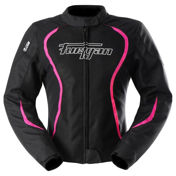 Motorcycle Jacket Furygan Odessa Vented 3En1 - Black / WhiteRef: FU1301