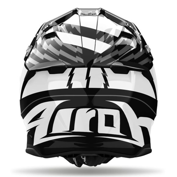 Casque cross Airoh TWIST 3 - THUNDER 2024 - Noir / BlancRef : AR1368