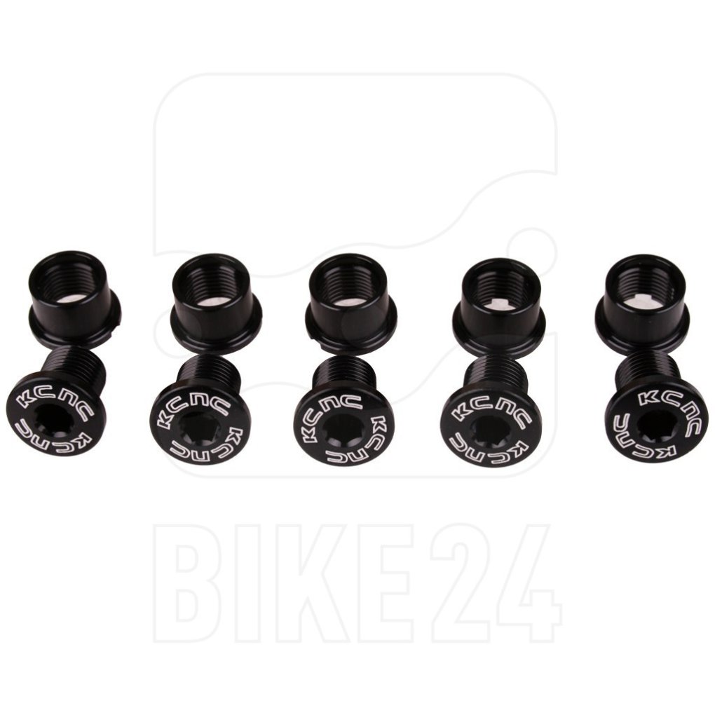 KCNC SPB0013 Chainring Bolts Set Road 1-speed for Shimano (5 pieces)