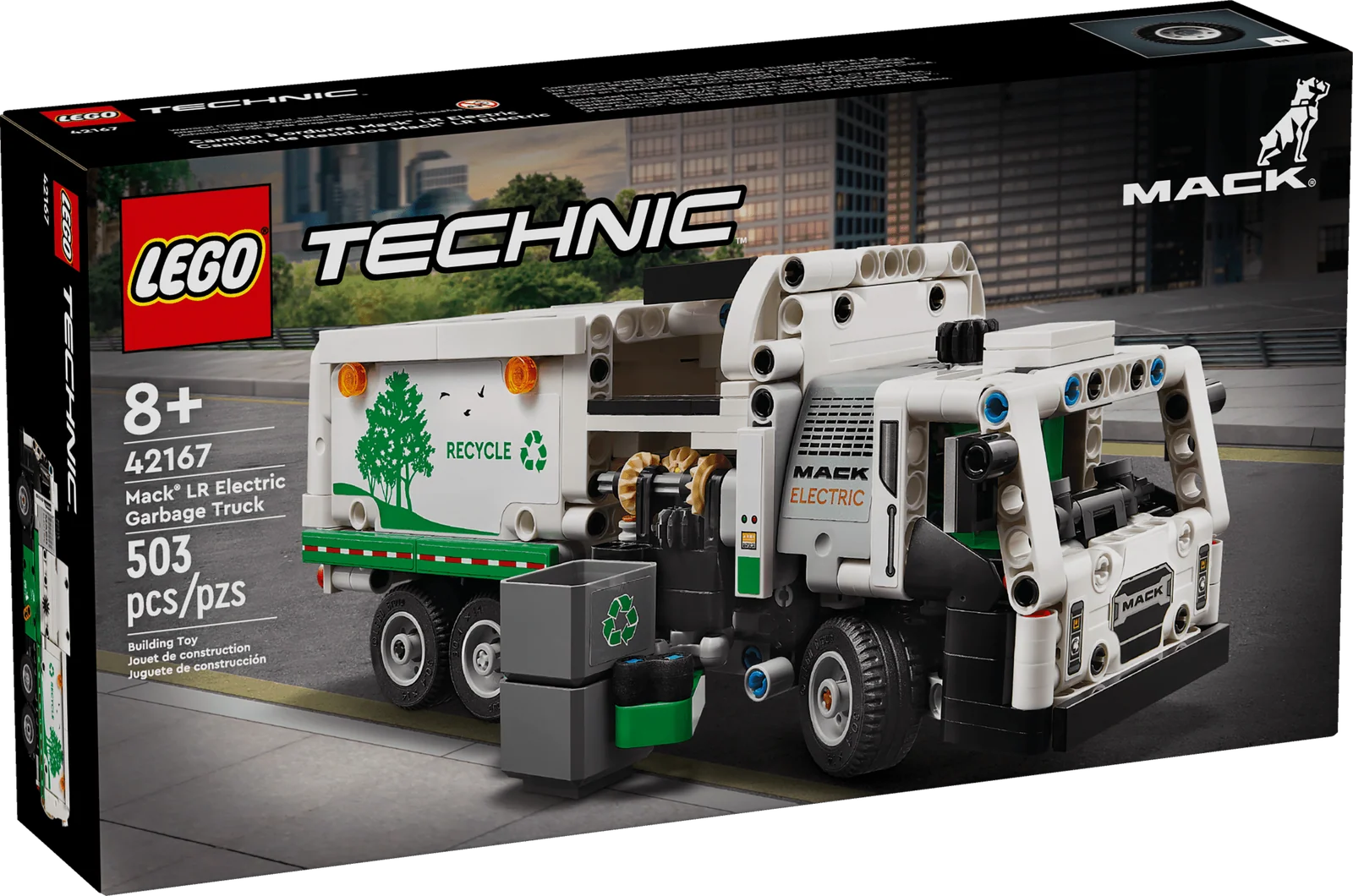42167 Mack® LR Electric Garbage Truck LEGO
