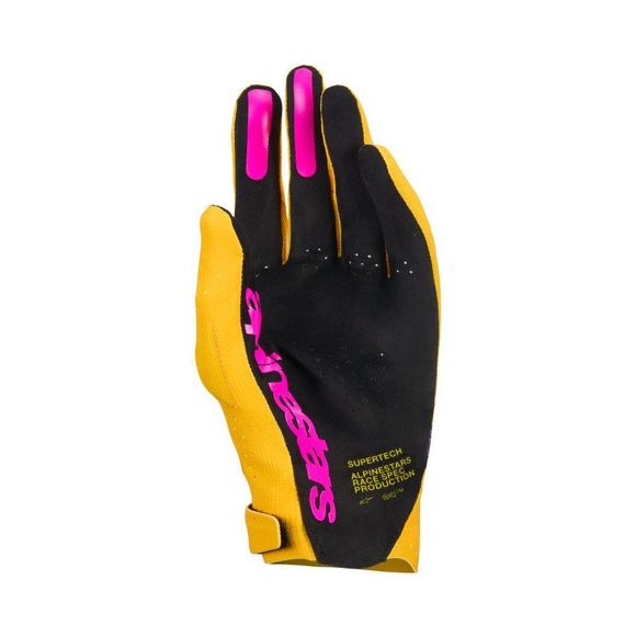 Cross Alpinestars Supertech 2025 - Yellow / Black glovesRef: AP4047