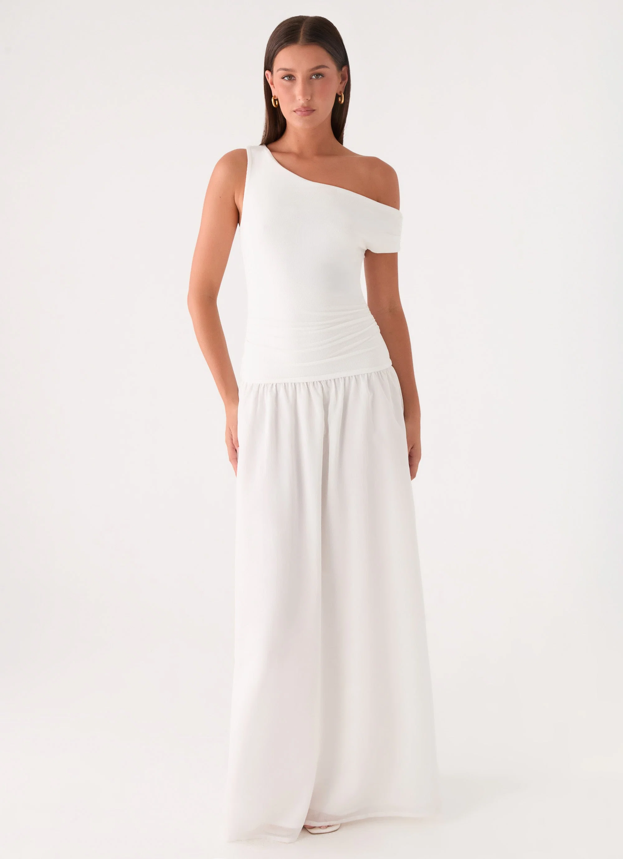 Liorae Maxi Dress - White