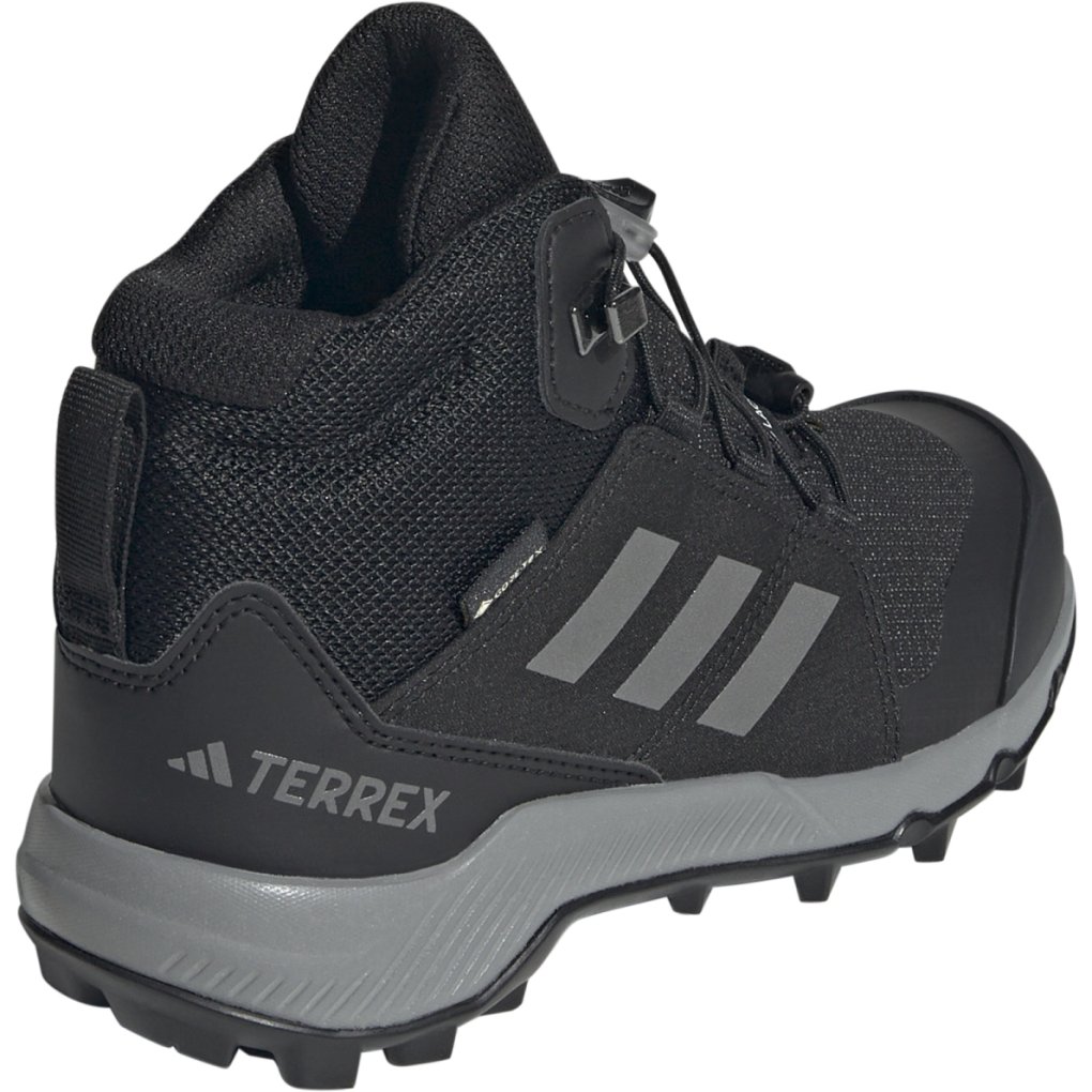 adidas TERREX Mid GORE-TEX Hiking Shoes Kids - core black/grey thunder/core black IE6079