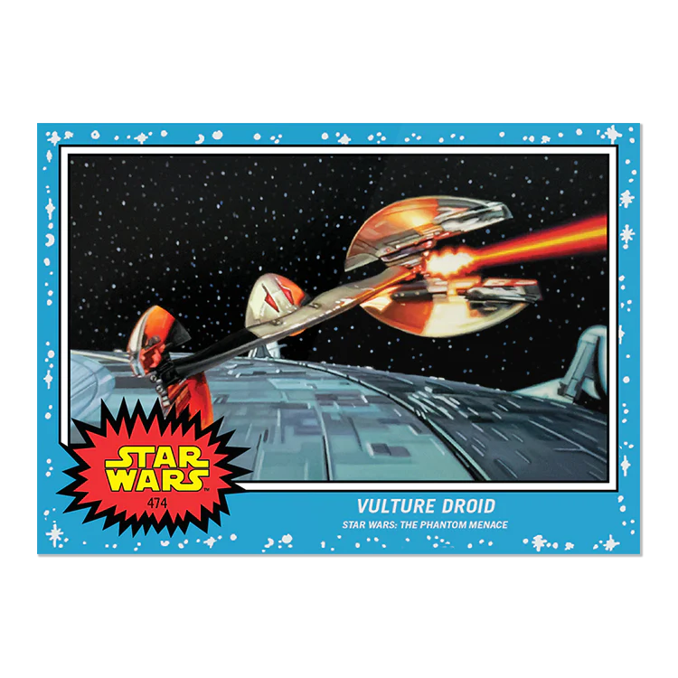 Topps UK - SW Living Set Card #474 - Vulture Droid