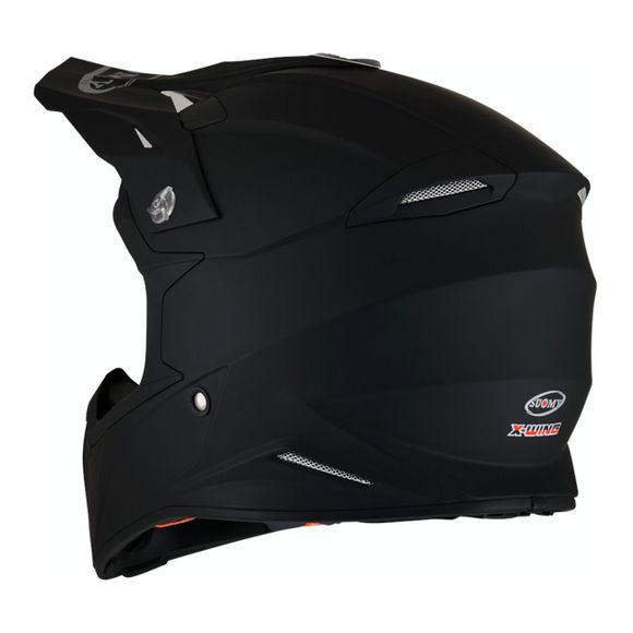 Suomy X-WING cross helmet - PLAIN 2024 - BlackRef: SU0428