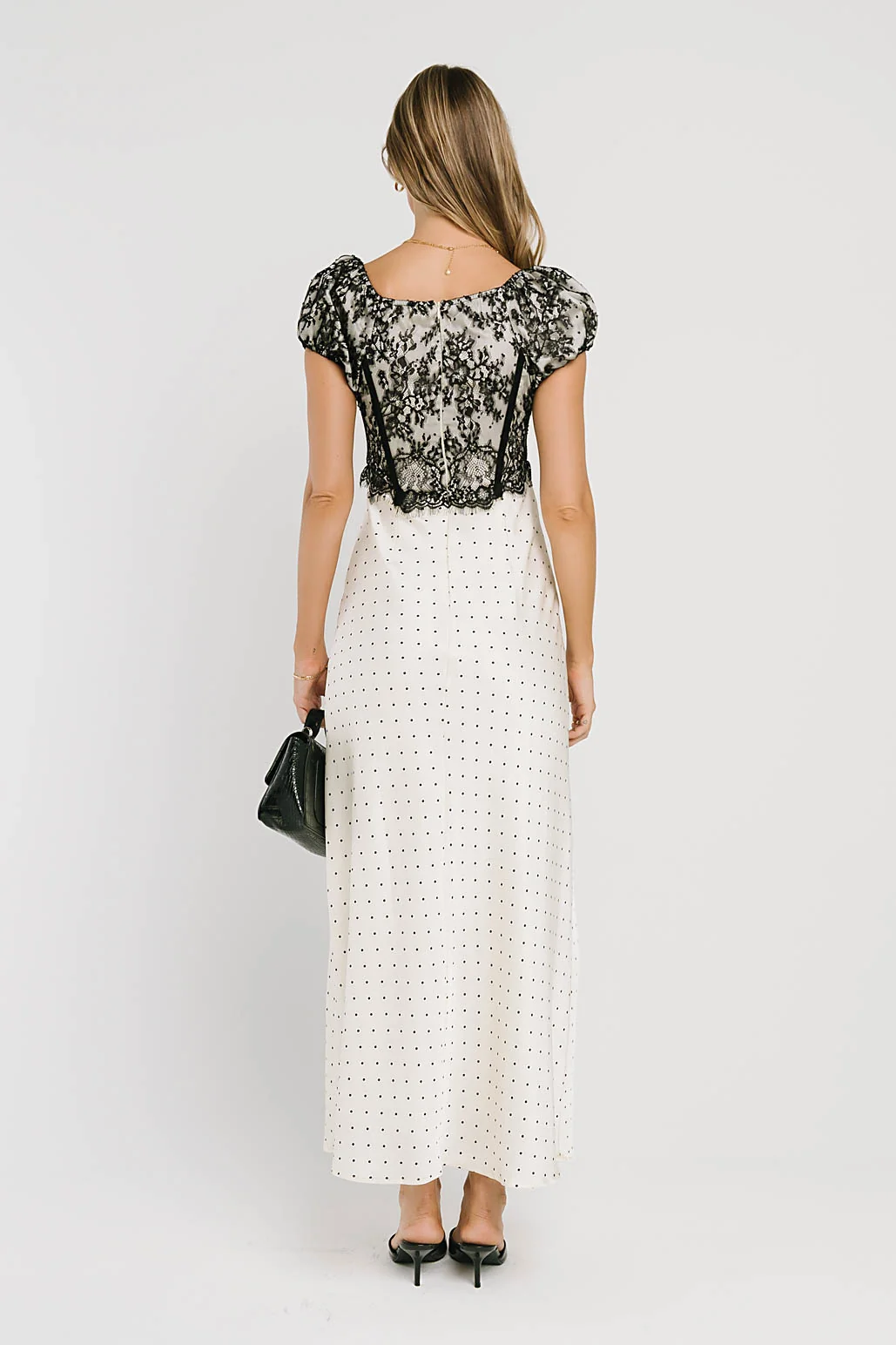 Briar Polka Dot Maxi Dress