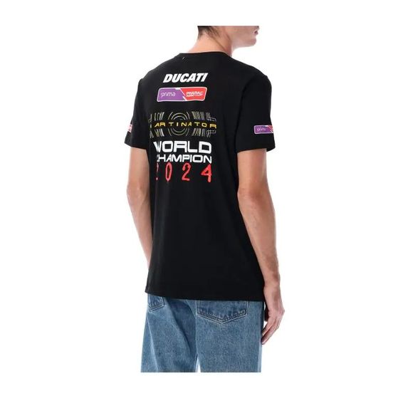 T-Shirt manches courtes Kenny JORGE MARTIN WORLD CHAMPION - NoirRef : KE2504