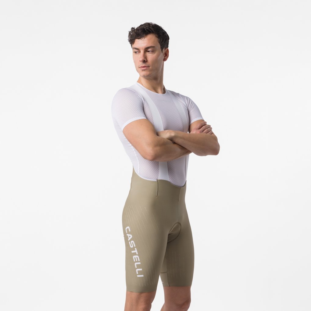 Castelli Free Aero Race S Kit Bibshorts Men - elmwood/white 204