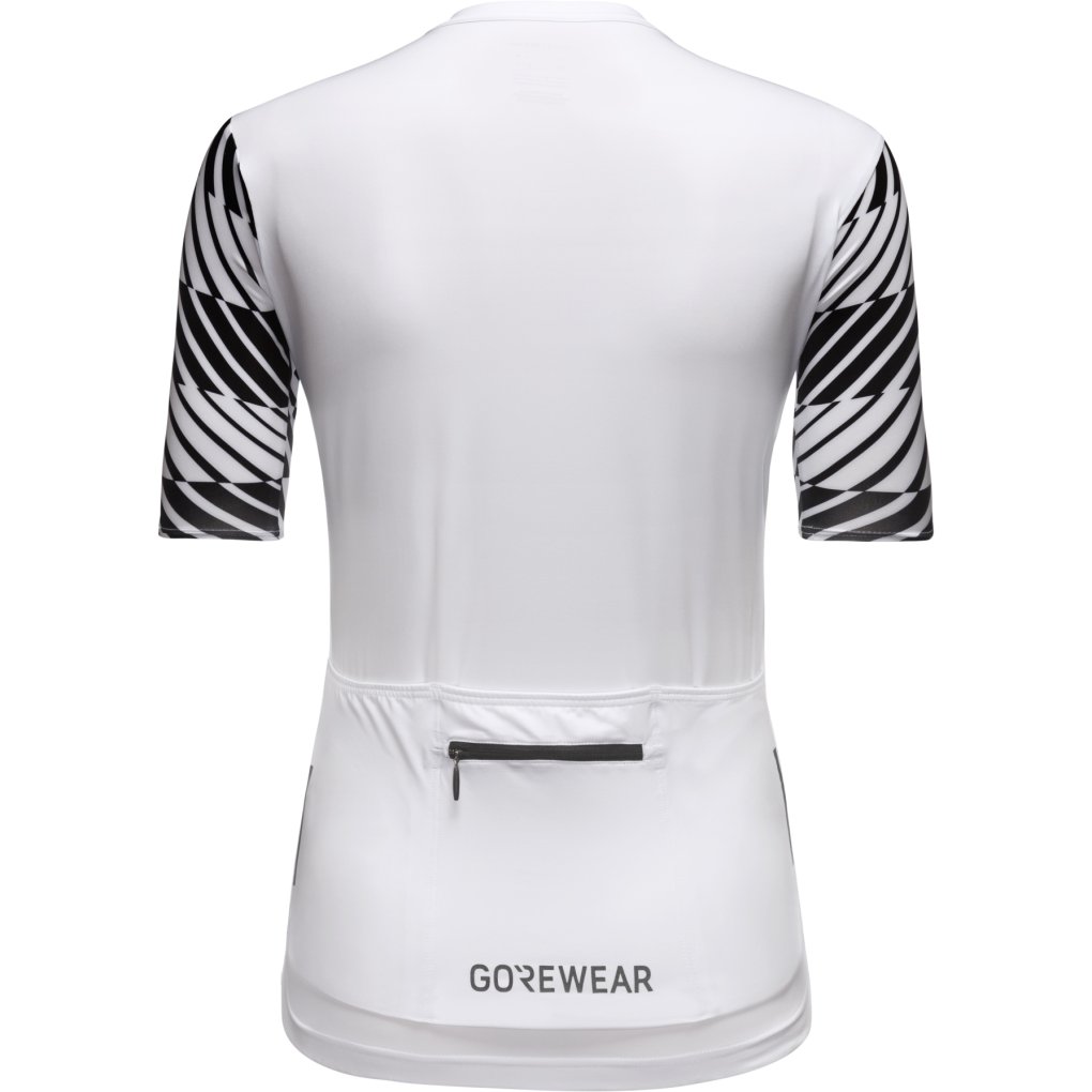 GOREWEAR Swiftride Optical Short Sleeve Jersey Women - white/black 0199