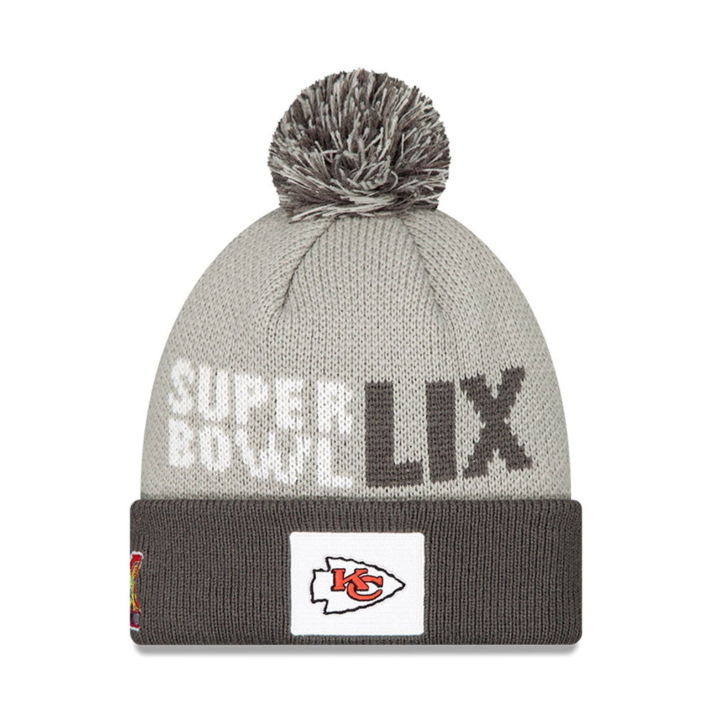 Kansas City Chiefs Super Bowl LIX Opening Night New Era Knit Hat