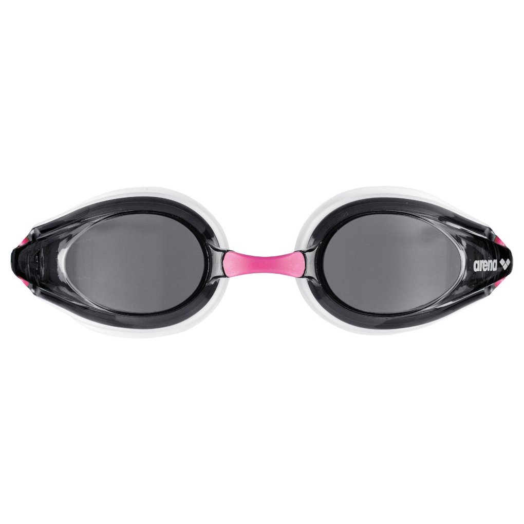 arena Tracks Swimming Goggles - Smoke/White/Fuchsia