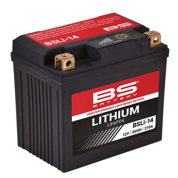 Batterie BS Battery Lithium Ion BSLi-14 (HONDA CRF L AFRICA TWIN 1100)Ref : BSB0005 / 1123558