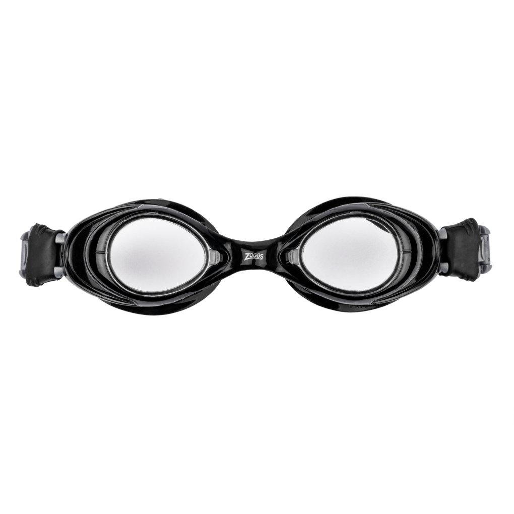Zoggs Vision Neutral Swimming Goggles - Black/Black - Clear