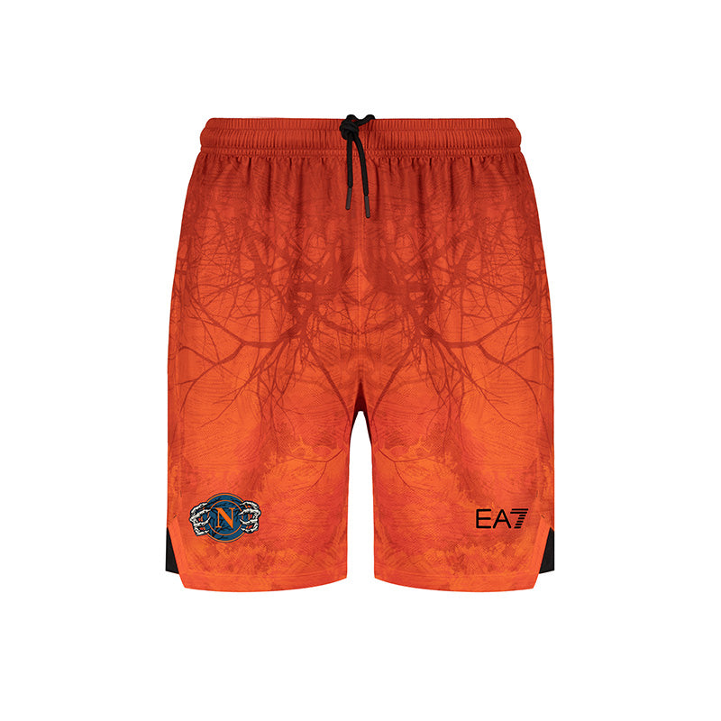 SSC Napoli Orange Halloween Shorts 2025/2026