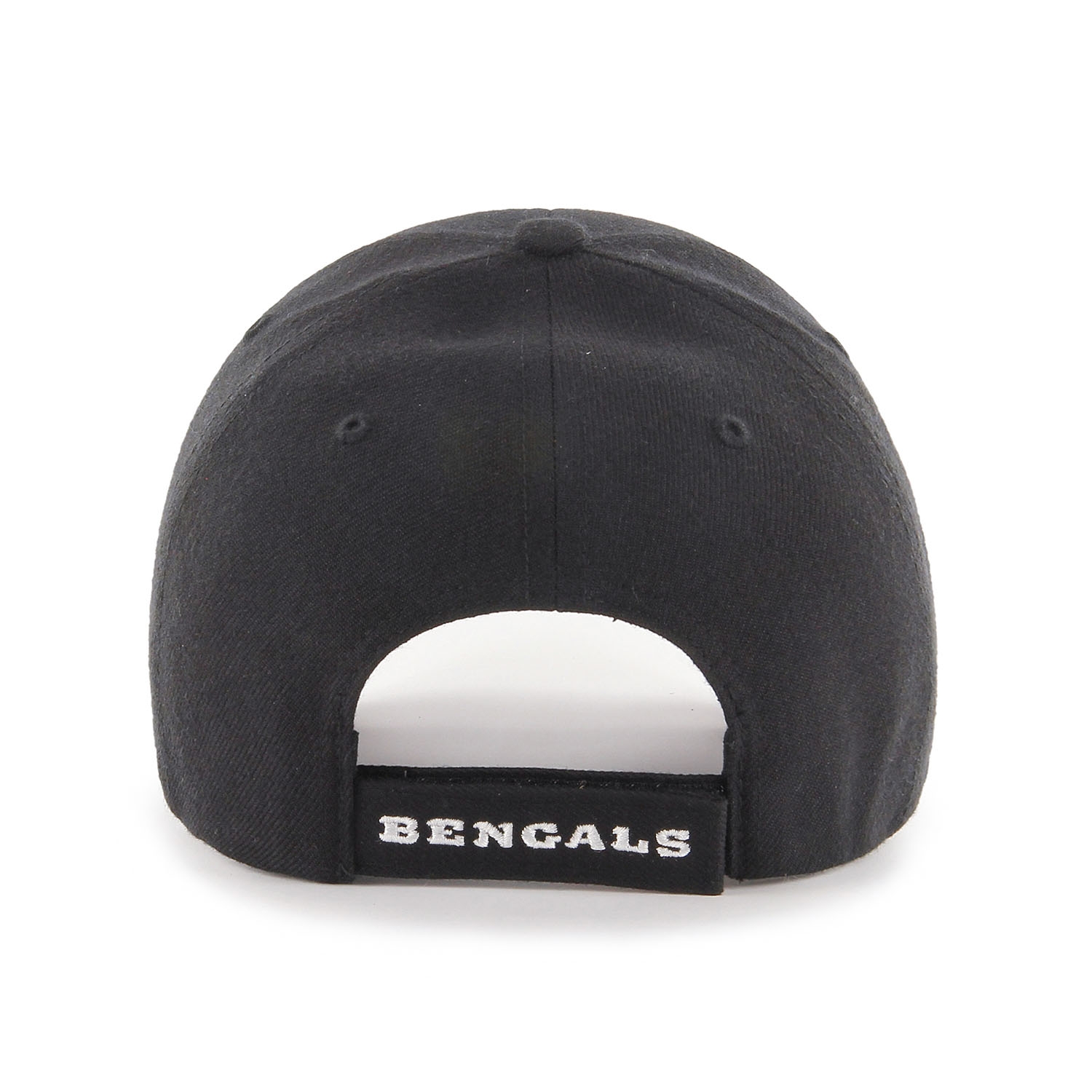 Cincinnati Bengals Black & White '47 MVP Adjustable NFL Cap Black