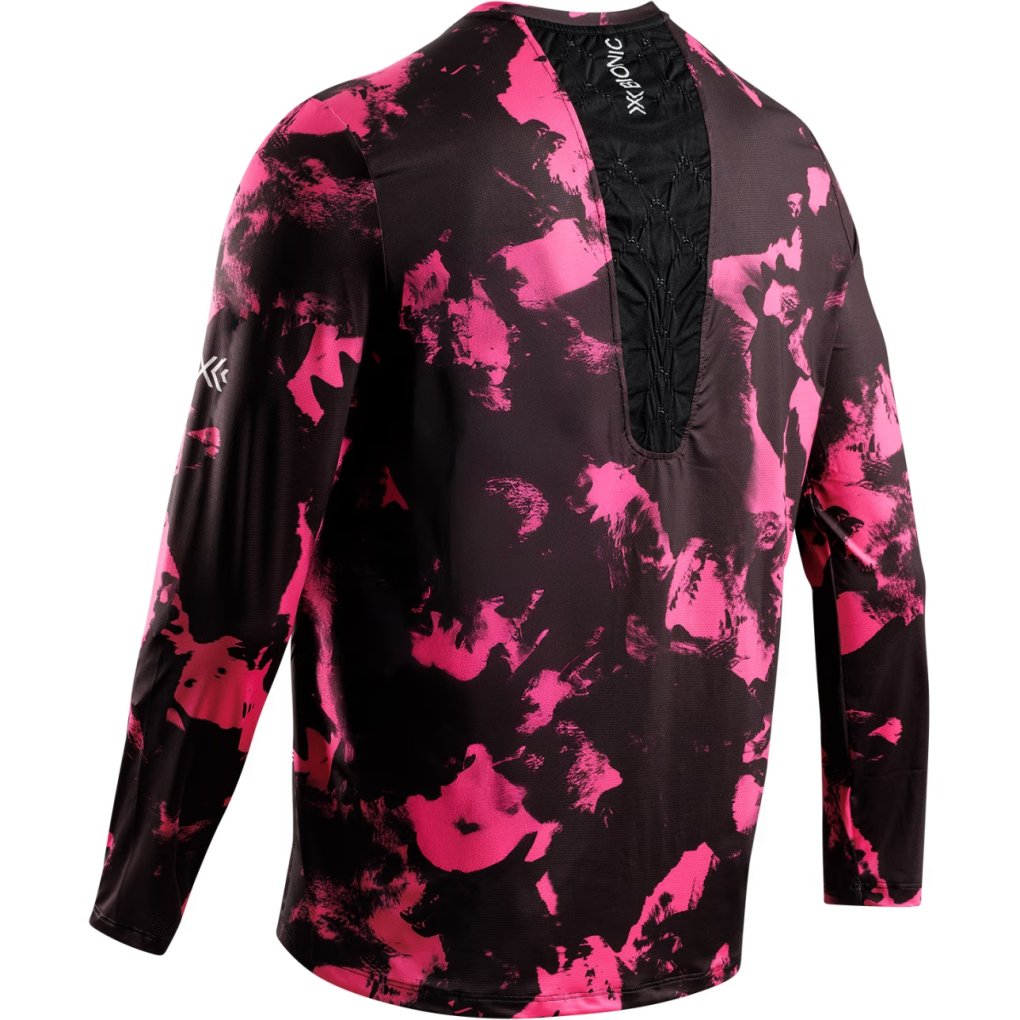 X-Bionic Corefusion Run Longsleeve Shirt Men - wolfpack/black/neo pink winter