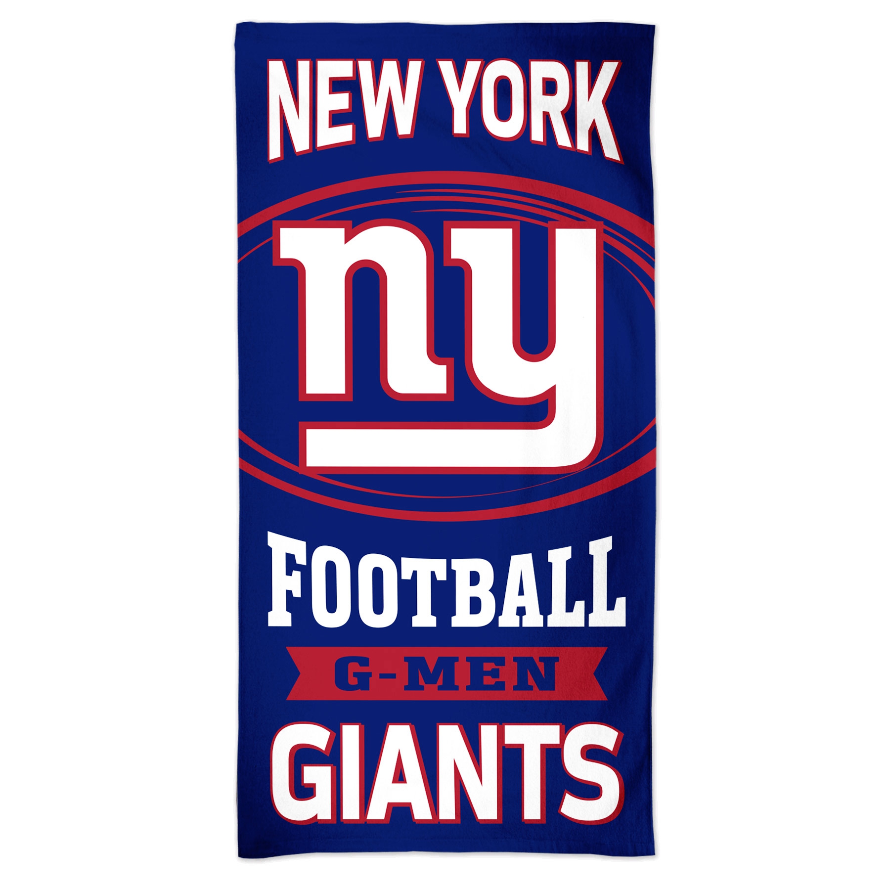 New York Giants Slogan WinCraft NFL Beach Towel