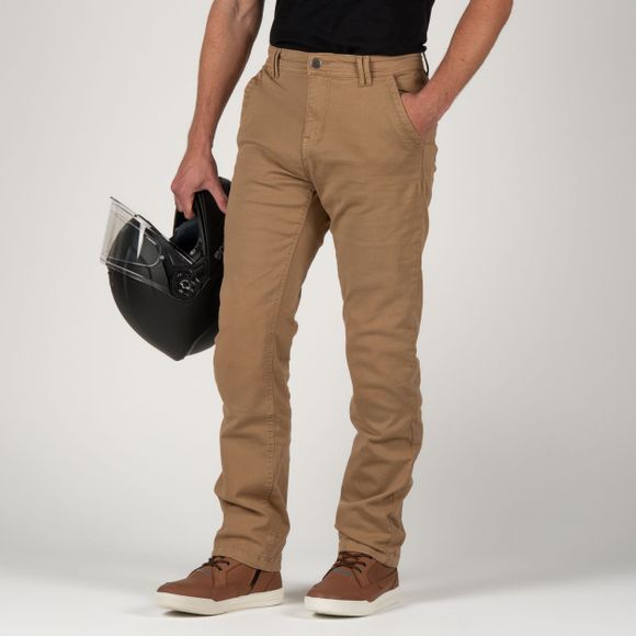 Pantalon Moto DXR ADAM - Beige / MarronRef : DXR1014