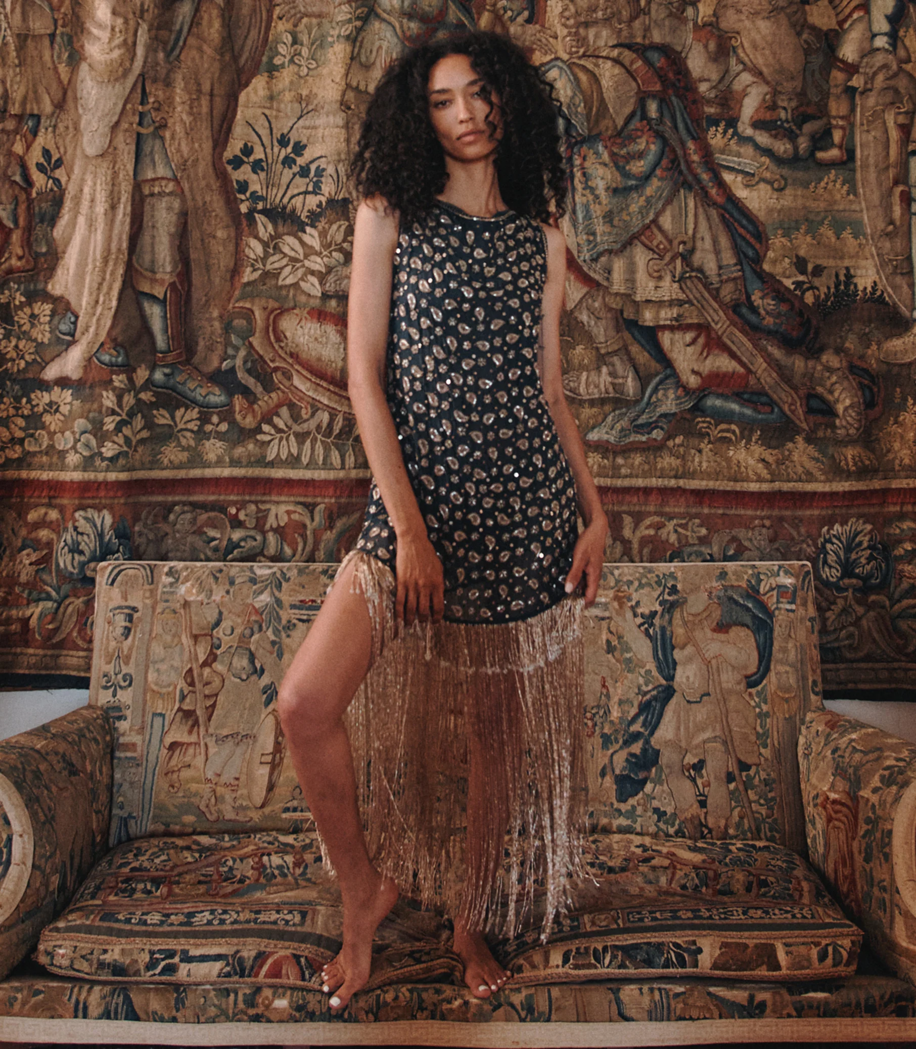 Luminaire Maxi Dress - Cours La Reine Paisley
