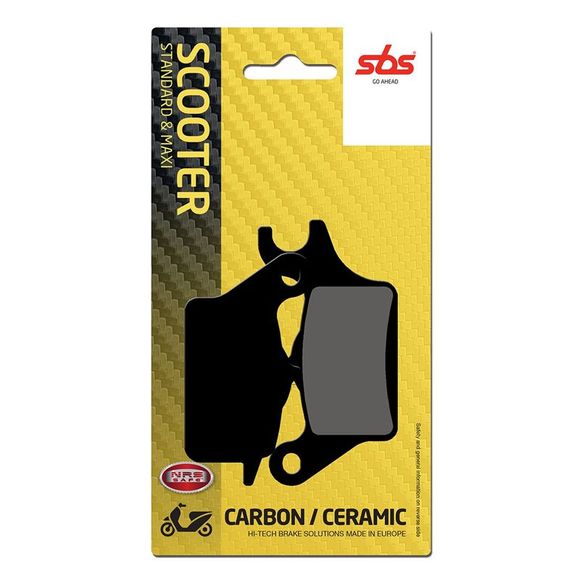 SBS 222CT Organic Front Left Brake PadsRef: 222CT / 222080