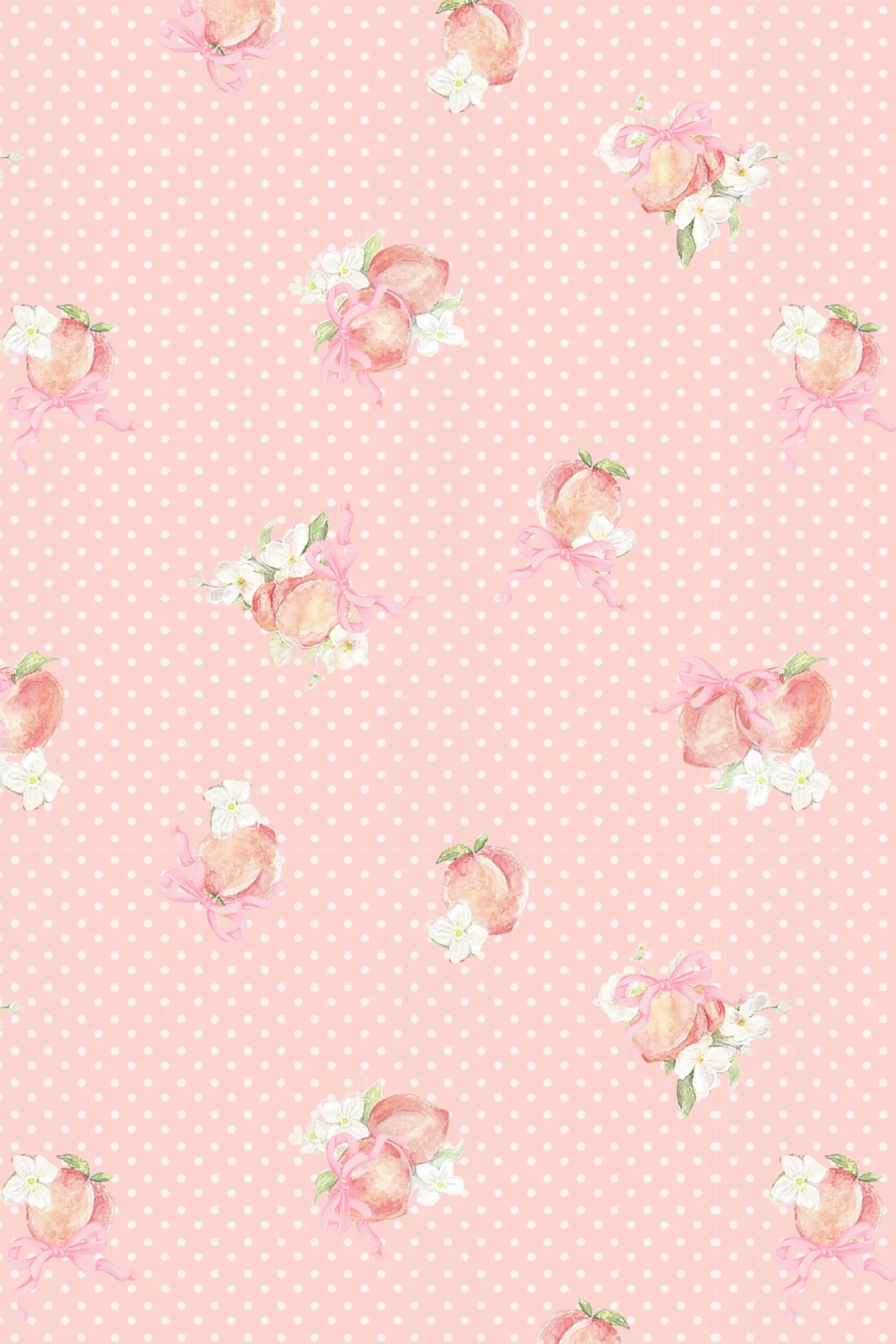 Peach Pom Pom Manuela Maxi Dress
