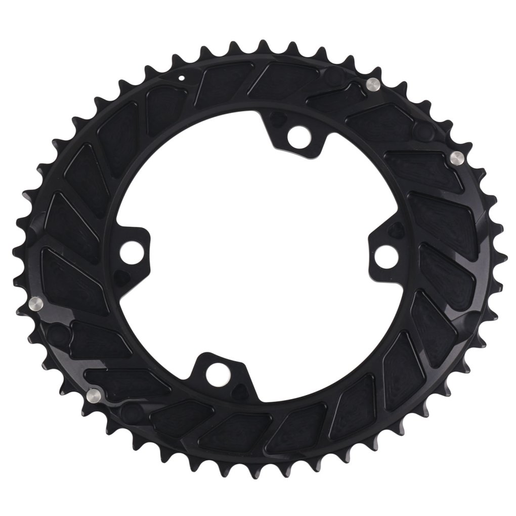Rotor Q-Rings Outer Chainring for SRAM Force / Force AXS - BCD 107x4 - oval