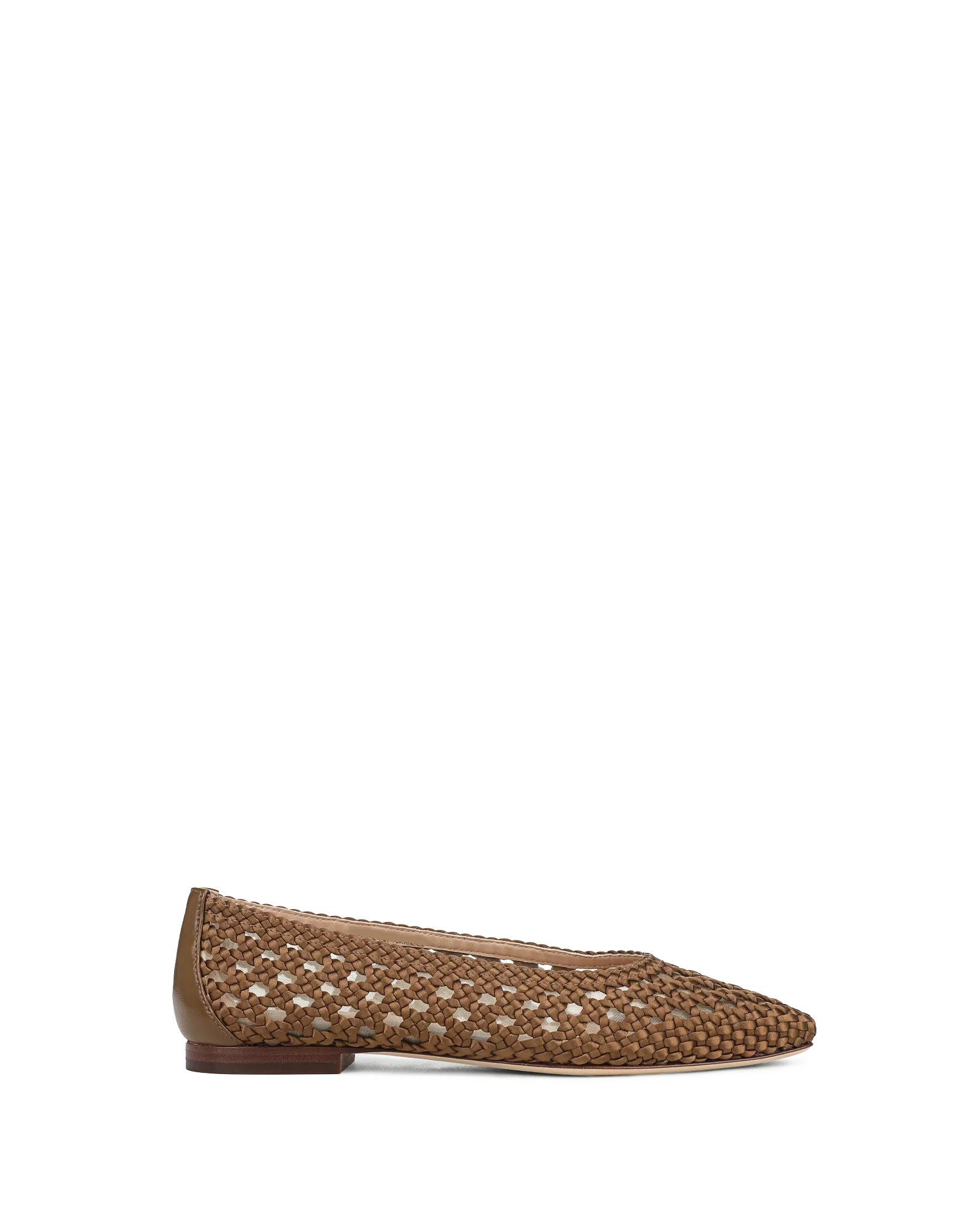 Cienna Woven Satin Flat