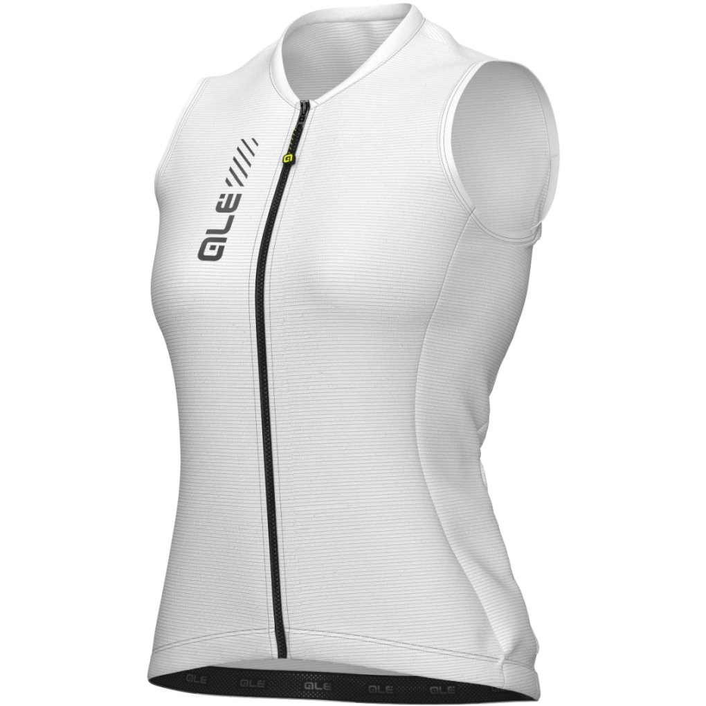 Alé PRAGMA Sleeveless Color Block Jersey Women - white