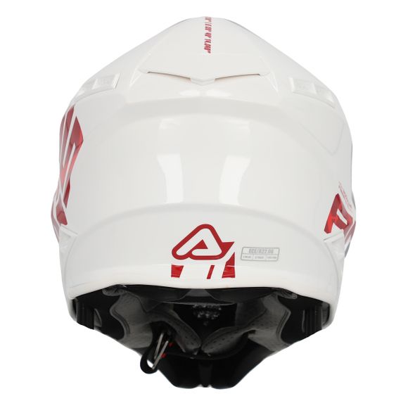 Casque cross Acerbis X-TRACK VTR ECE 2206 2024 - Noir / BlancRef : AE5305