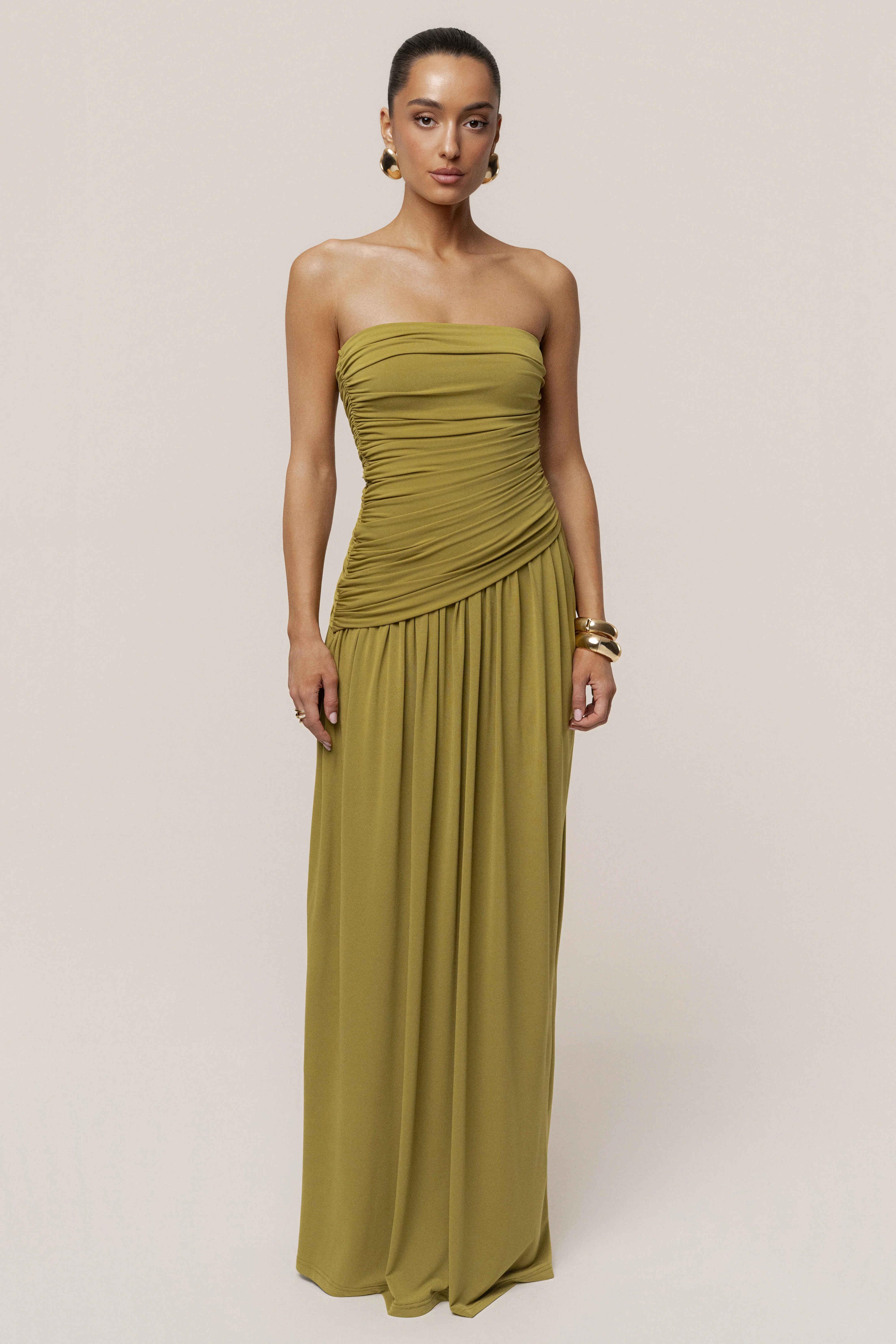 Moss Vision Of Elegance Maxi Dress