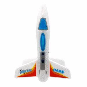 Spinner Missile - White Electric Free-Flight Rocket Rage RGR4130W 2-blade