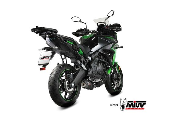 Mivv Oval Full Exhaust SystemKAWASAKI 650 VERSYS 650 - 2024 - 2025Ref: Mv00255A / 1128147