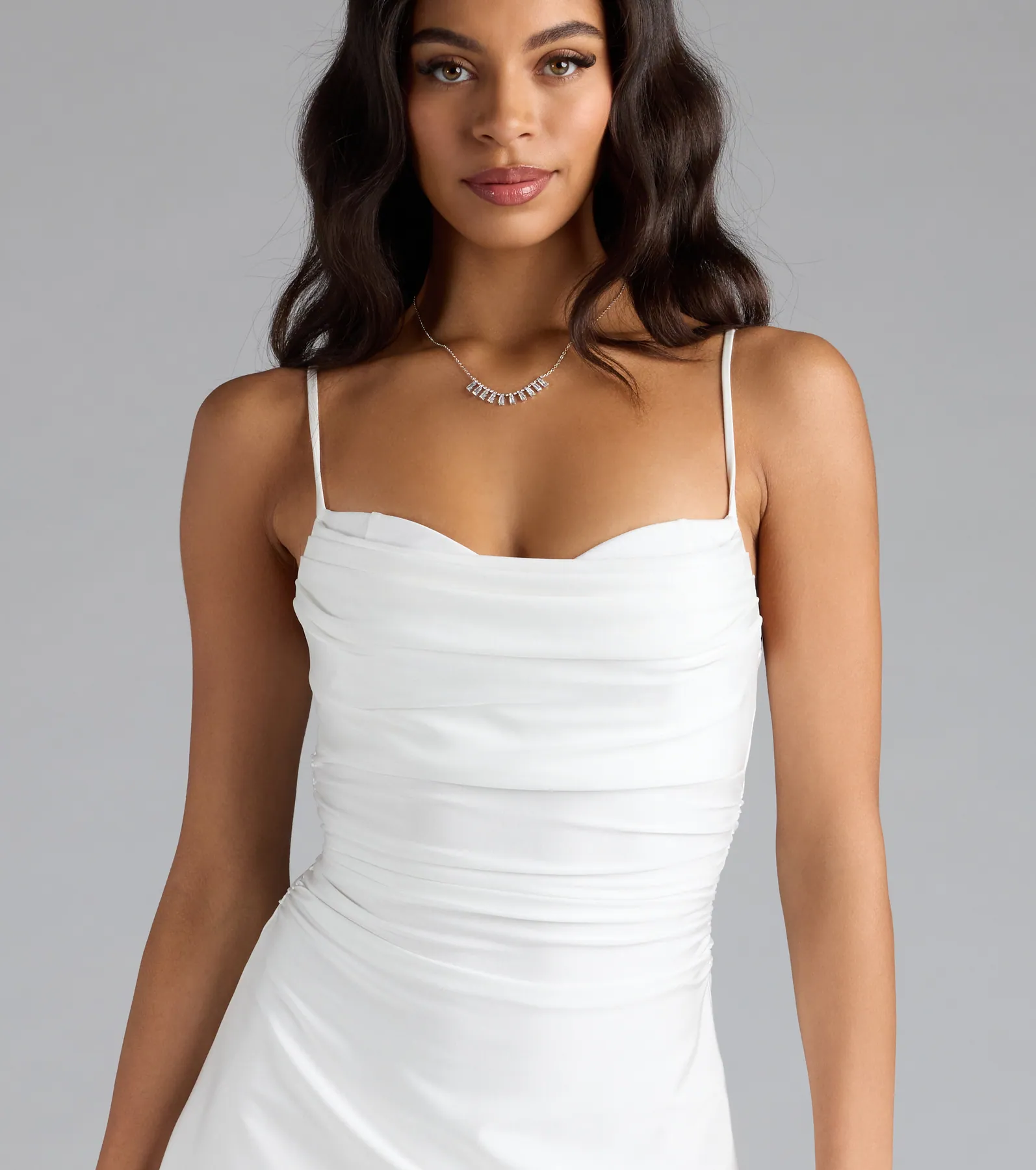 Set The Vibe Asymmetric A-Line Mini Dress