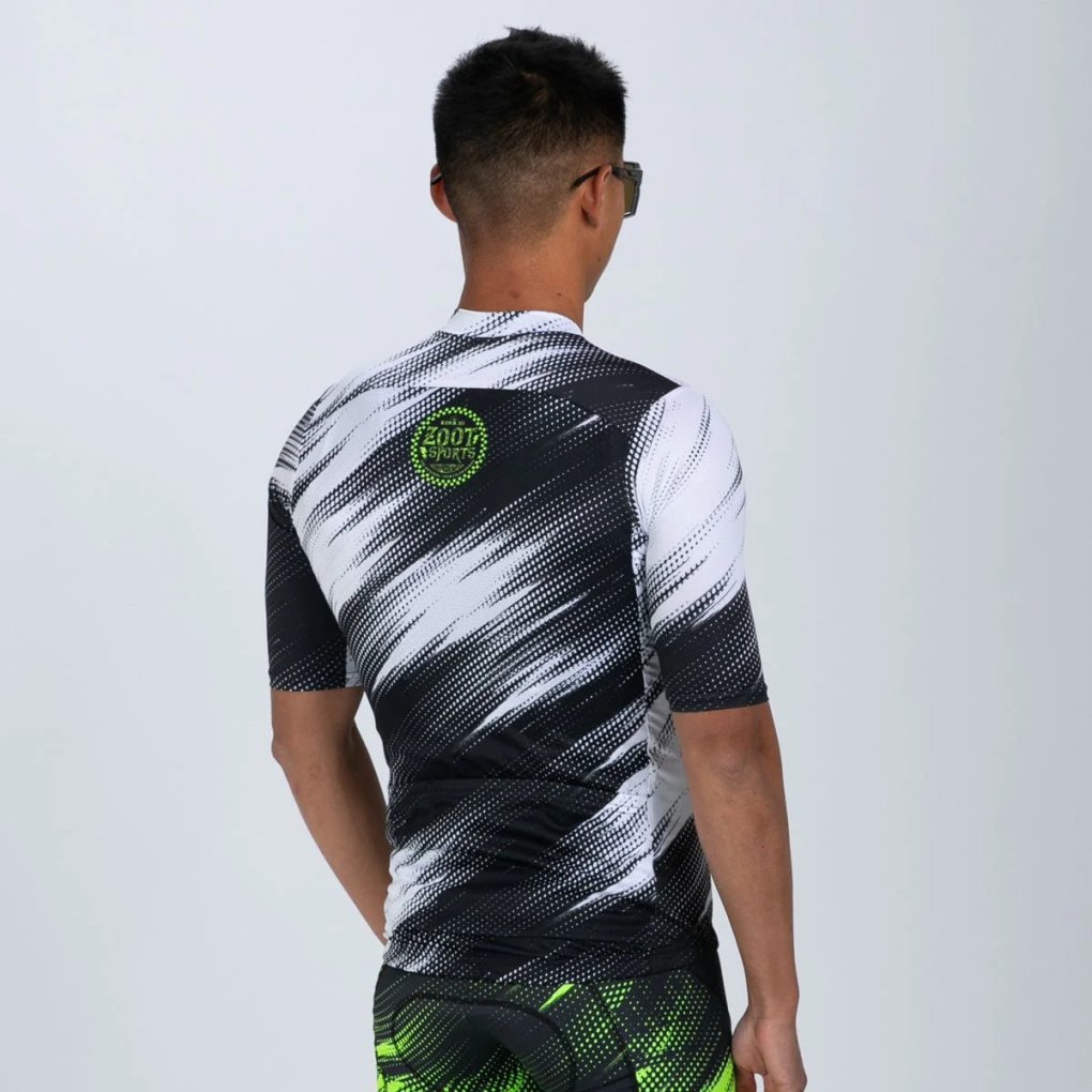 ZOOT LTD Cycle Aero Jersey Men - driftspeed - With Exposed Zipper