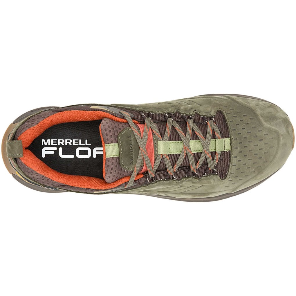 Merrell Moab Speed 2 Waterproof Leather Hiking Shoes Men - olive